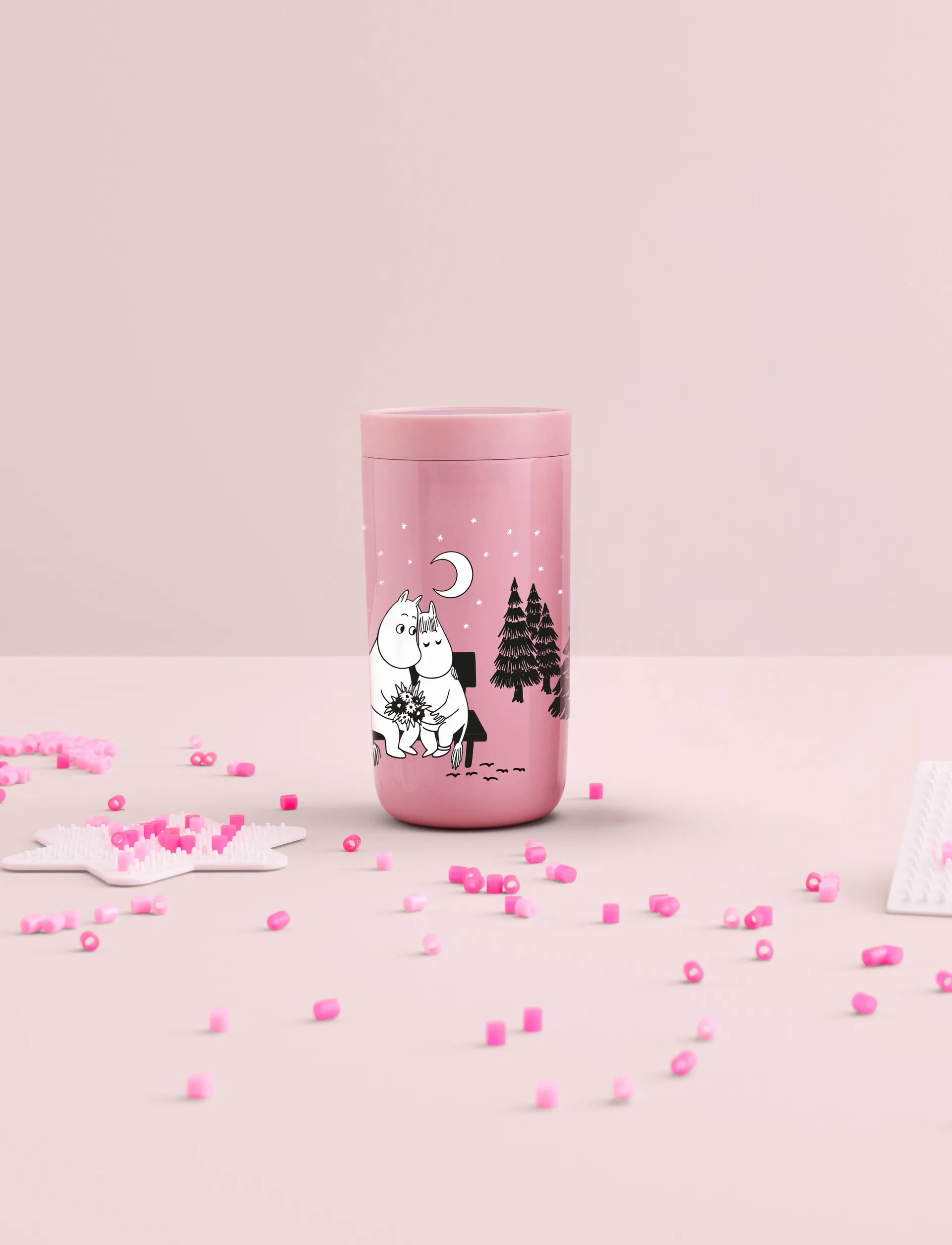 Taza térmica To Go Click Mumin 0,2 l, Te quiero Stelton