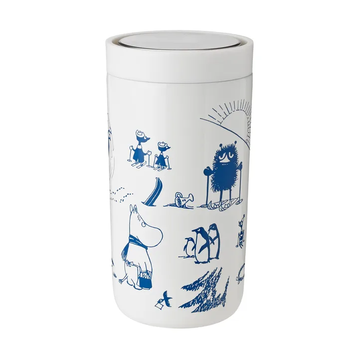 Taza térmica To Go Click Mumin 0,2 l - Valentía - Stelton