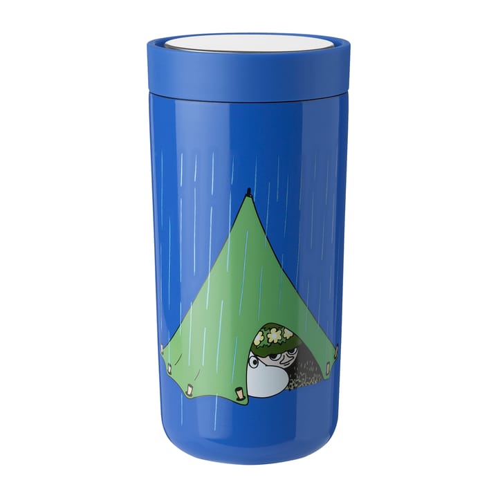 Taza térmica To Go Click Mumin 0,4 l - Blue - Stelton