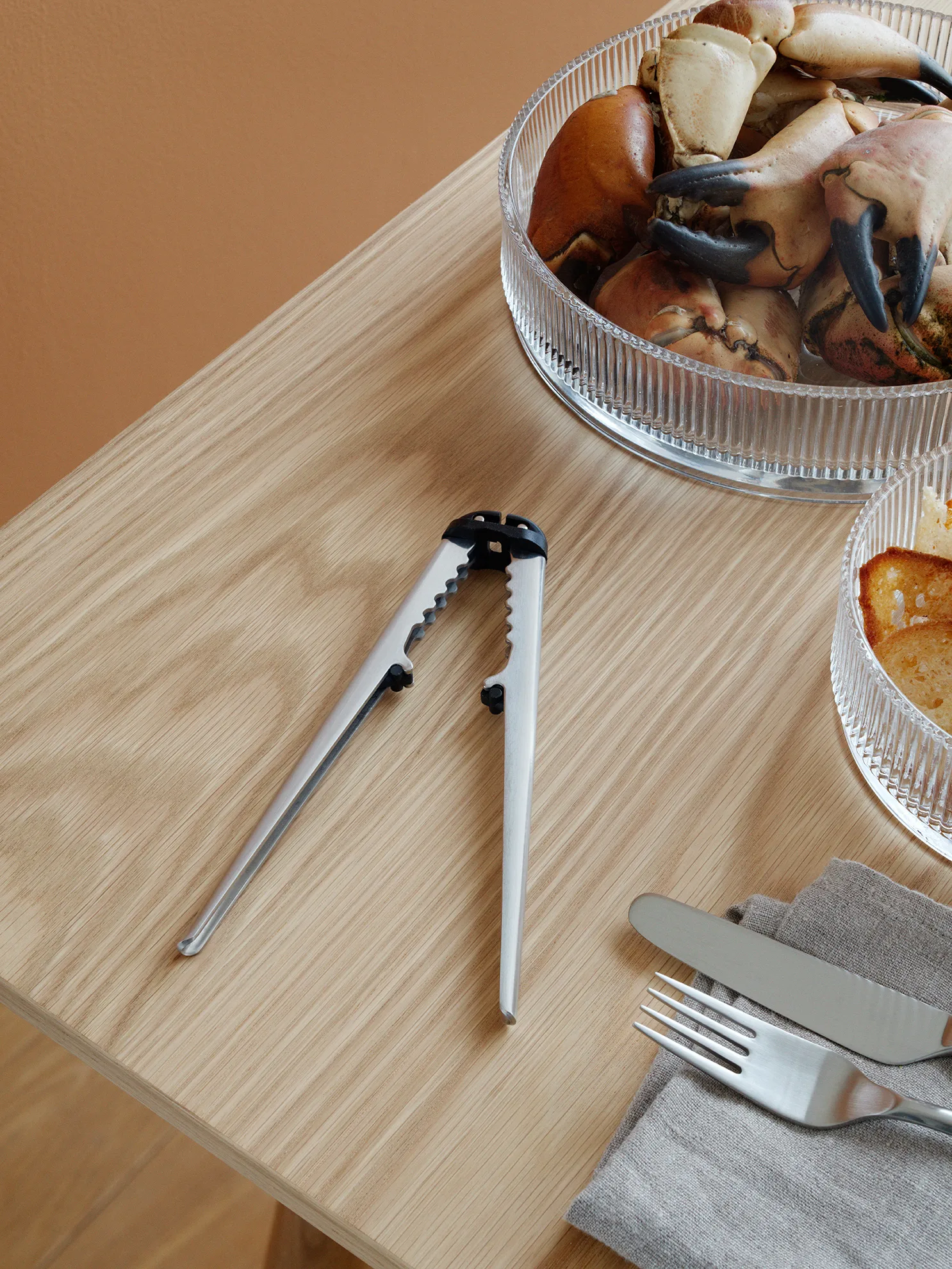 Tenaza mariscos o nueces EM 13,7 cm, acero inoxidable Stelton