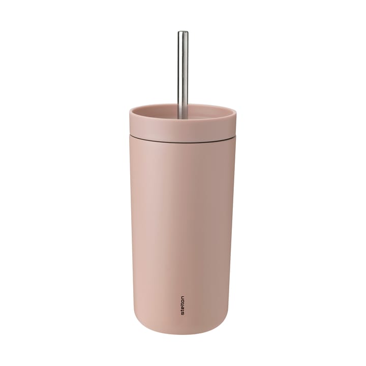 Termo con pajita To Go Sip 0,4 L - Heather - Stelton