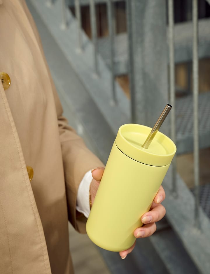 Termo con pajita To Go Sip 0,4 L, Laevis Stelton