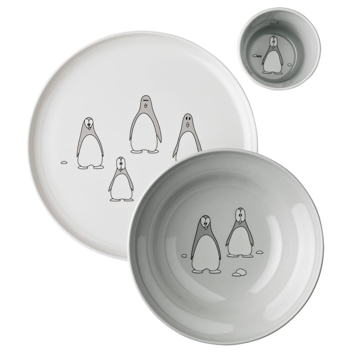 Vajilla infantil Pingo, 3 piezas Stelton