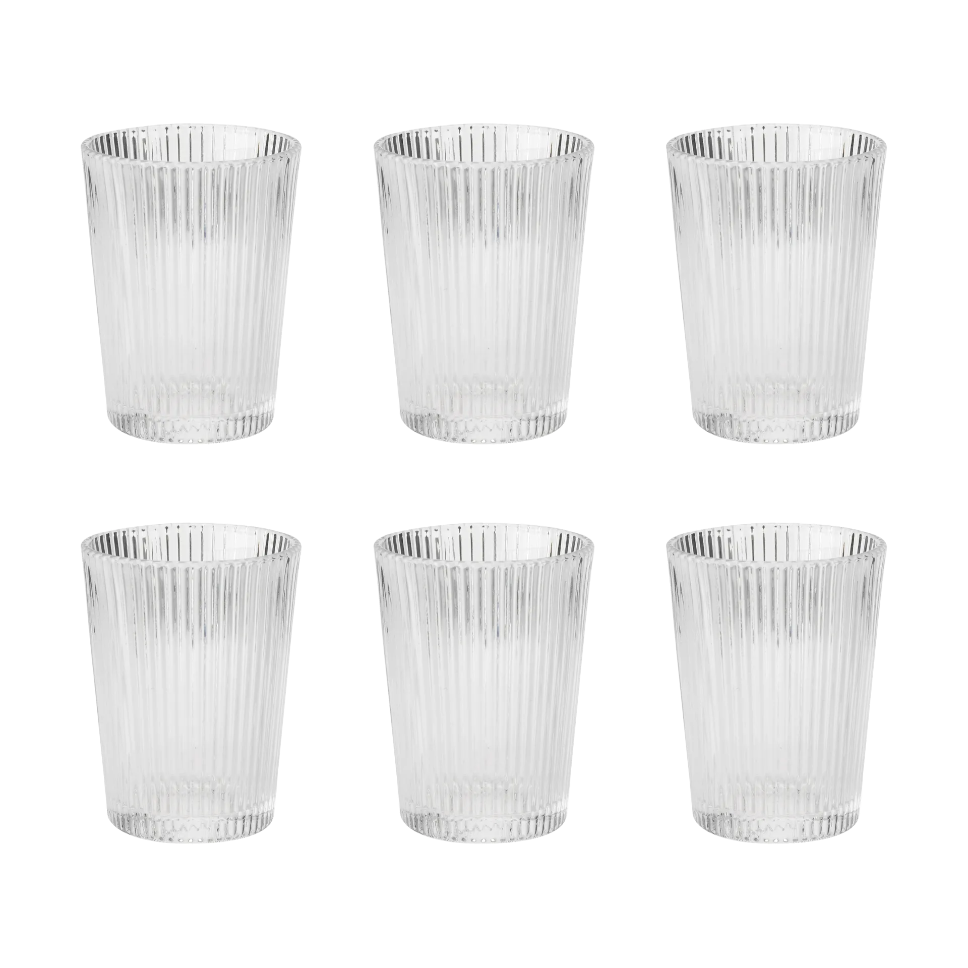 Vaso Pilastro 15 cl, 6-pack, Clear Stelton