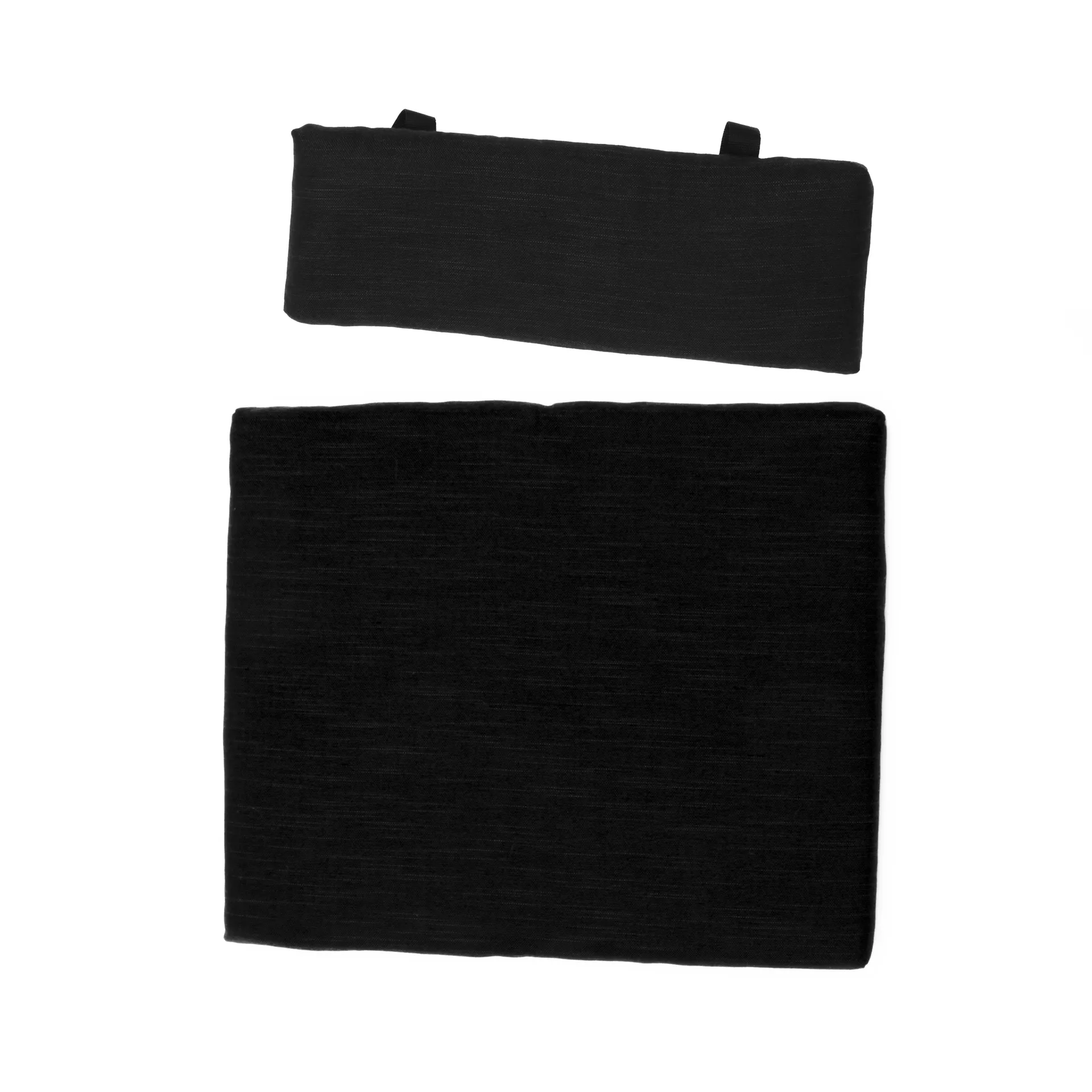 Cojín de asiento y cuello Muskö, Negro Stockamöllan