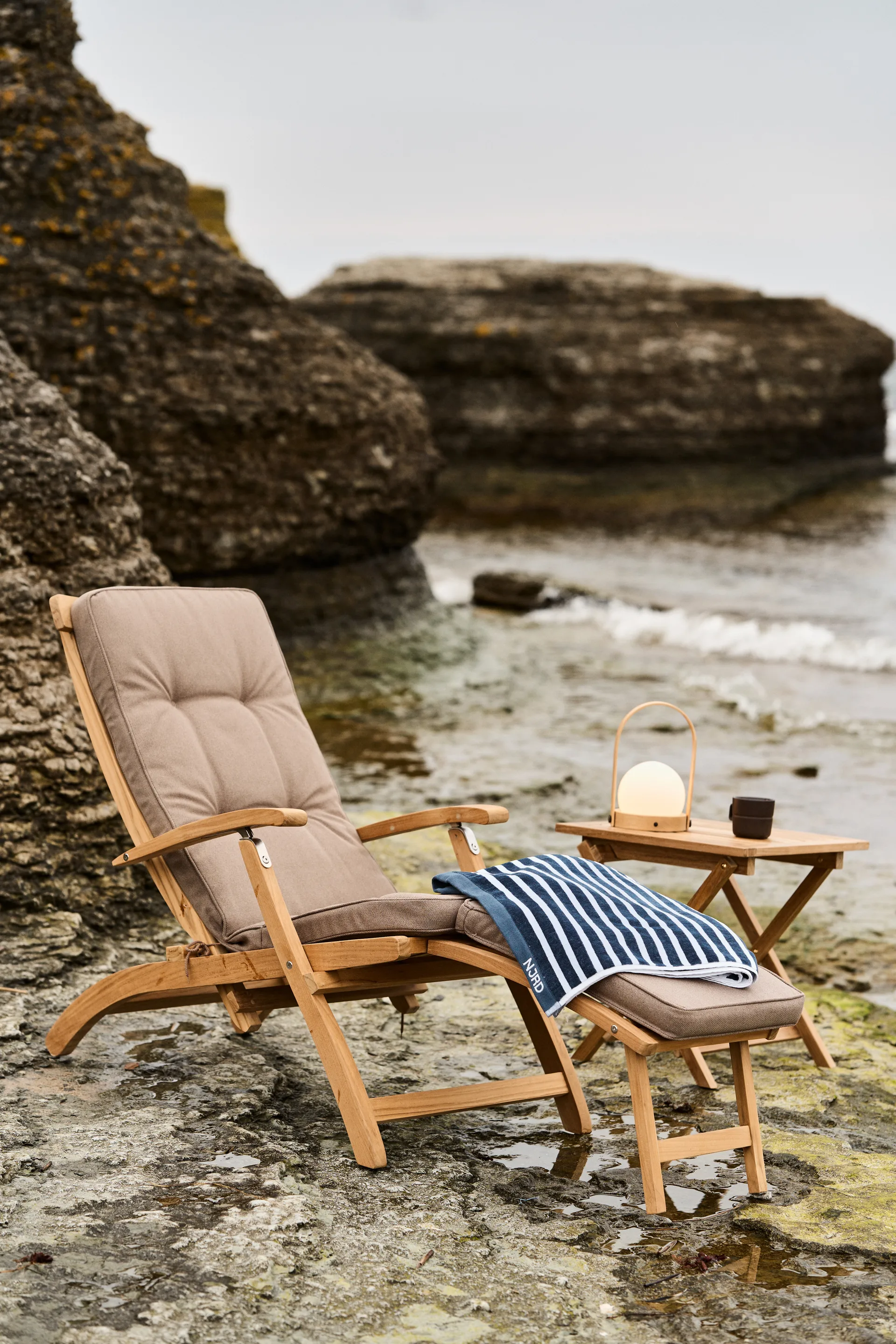 Cojín para sillón Lobby/SAL, Taupe (beige) Stockamöllan