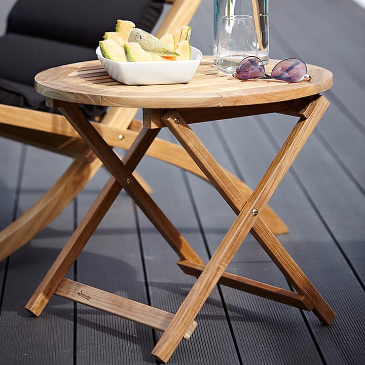Mesa auxiliar Alnö, Teca Stockamöllan