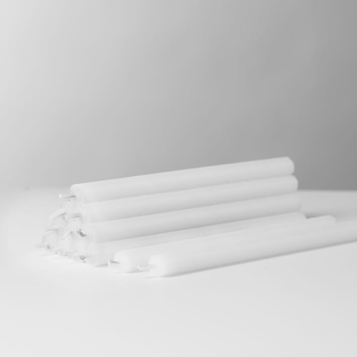 12 velas Nagel, blanco STOFF