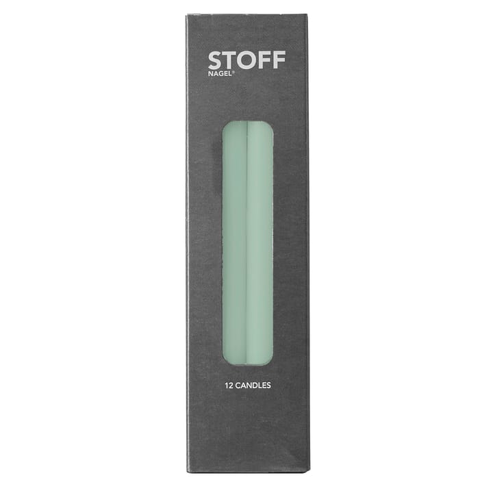 12 velas Nagel - verde claro - STOFF