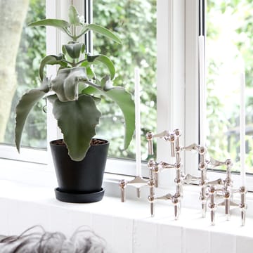 3 Candelabros STOFF Nagel - cromo - STOFF