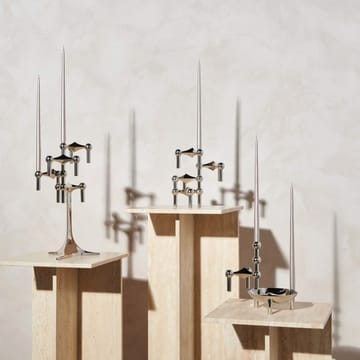 6 Velas cónicas STOFF de ester & erik - Champagne - STOFF