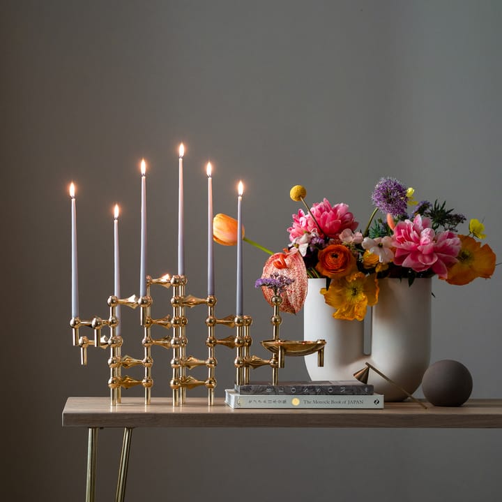 6 Velas cónicas STOFF de ester & erik, Light lavender STOFF