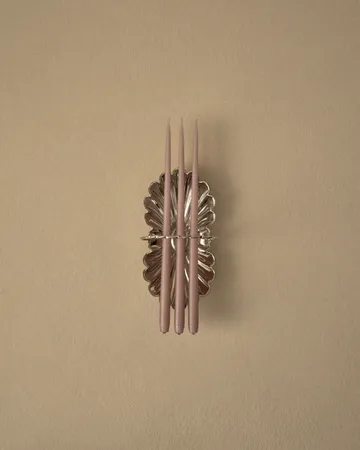 6 Velas cónicas STOFF de ester & erik - Soft rose - STOFF