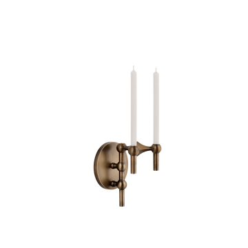 Candelabro de pared STOFF Nagel - Bronzed brass - STOFF