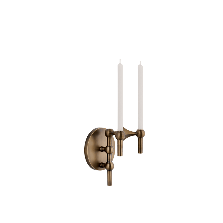 Candelabro de pared STOFF Nagel, Bronzed brass STOFF