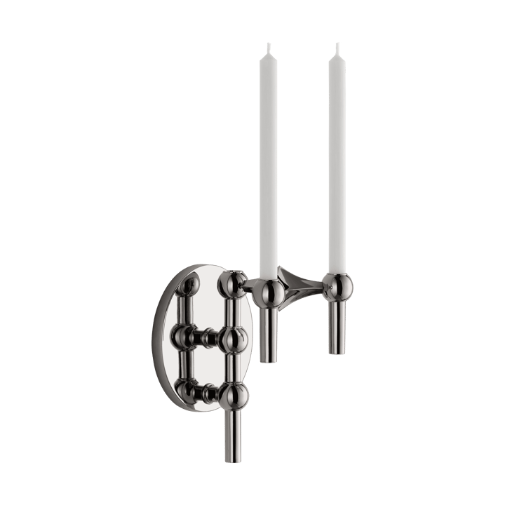 Candelabro de pared STOFF Nagel, Cromo negro STOFF