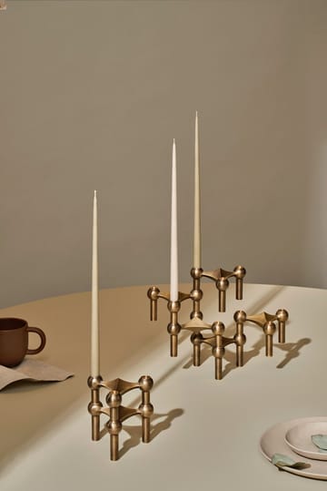 Candelabro Nagel - Bronzed brass - STOFF