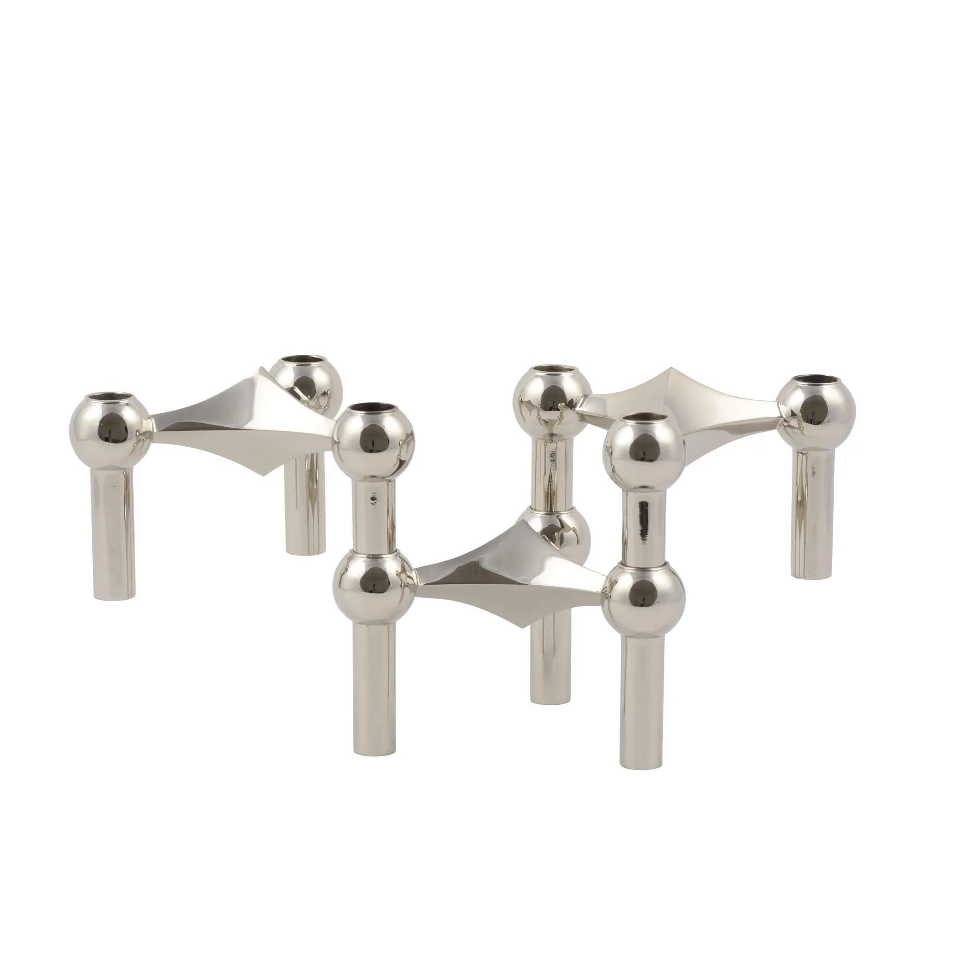 Candelabro Nagel, cromo STOFF