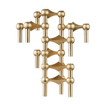 Candelabro Nagel - Latón cepillado - STOFF