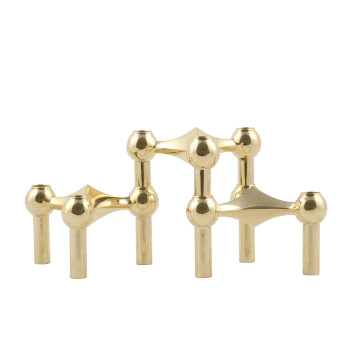 Candelabro Nagel, latón STOFF