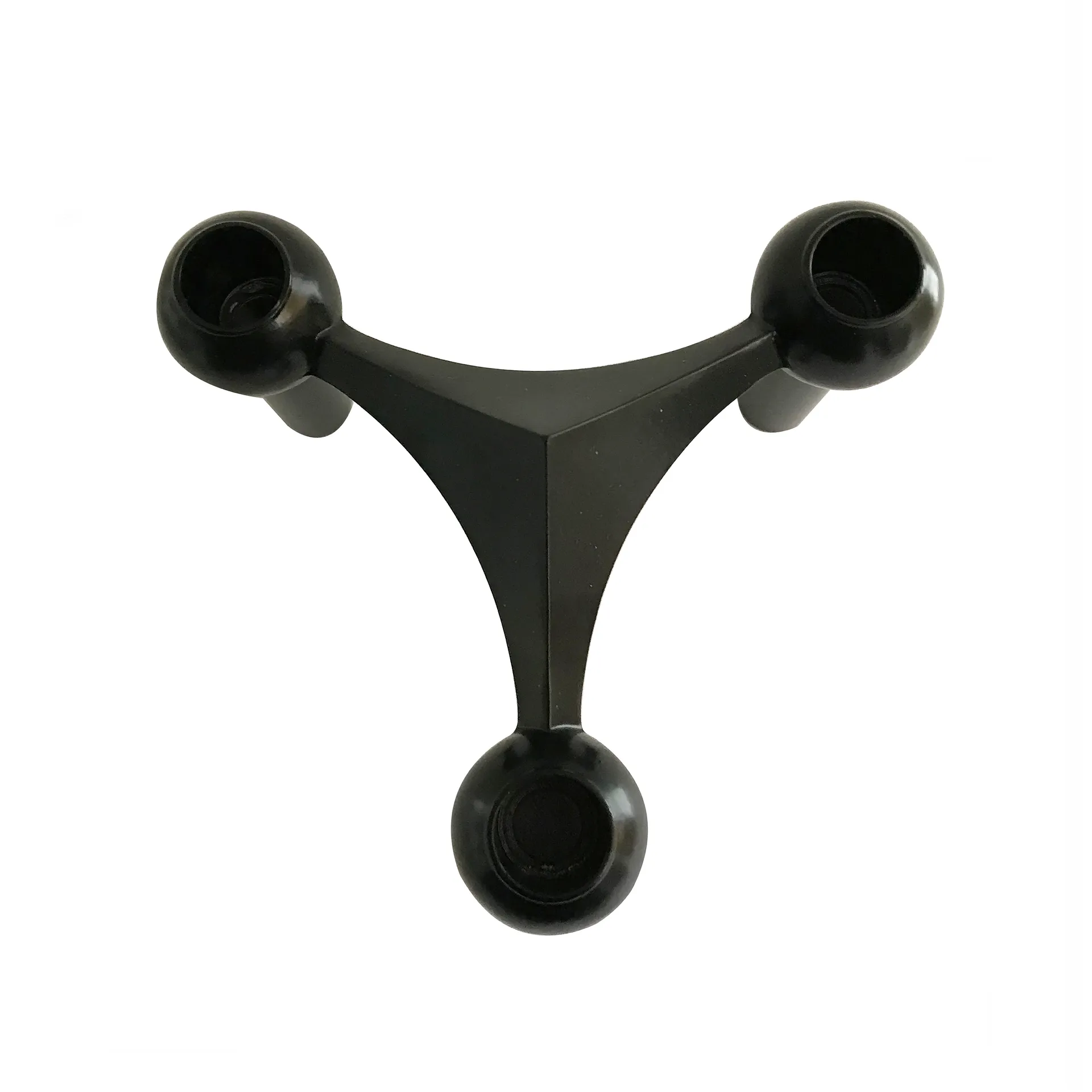 Candelabro Nagel, negro mate STOFF