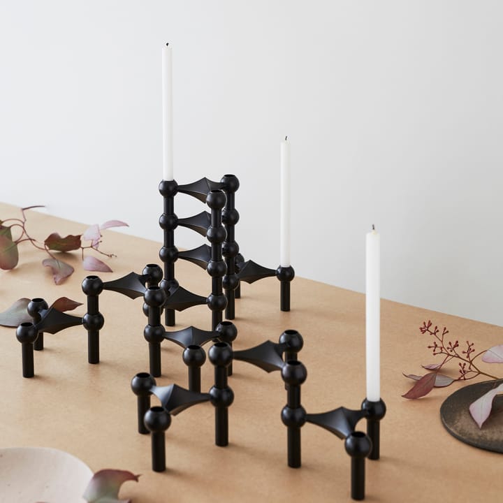 Candelabro Nagel - negro mate - STOFF