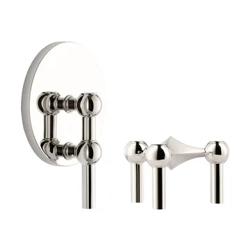 Candelabro STOFF Nagel 2 piezas - Cromo - undefined - STOFF