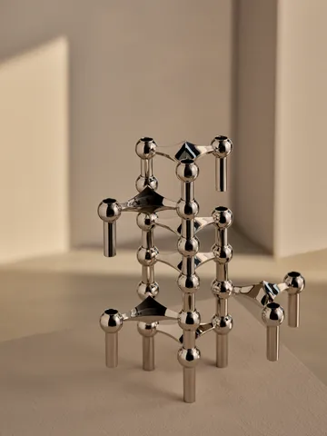 Candelabro STOFF Nagel 2 piezas - Cromo - undefined - STOFF