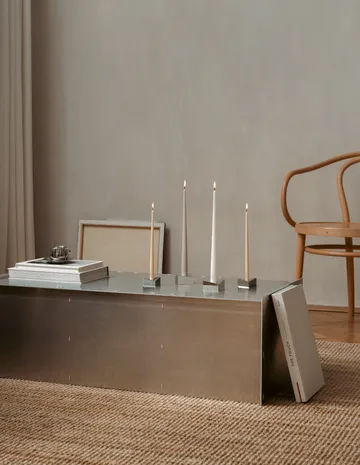 Candelabro STOFF Nagel reflect large 3,2 cm - cromo - STOFF