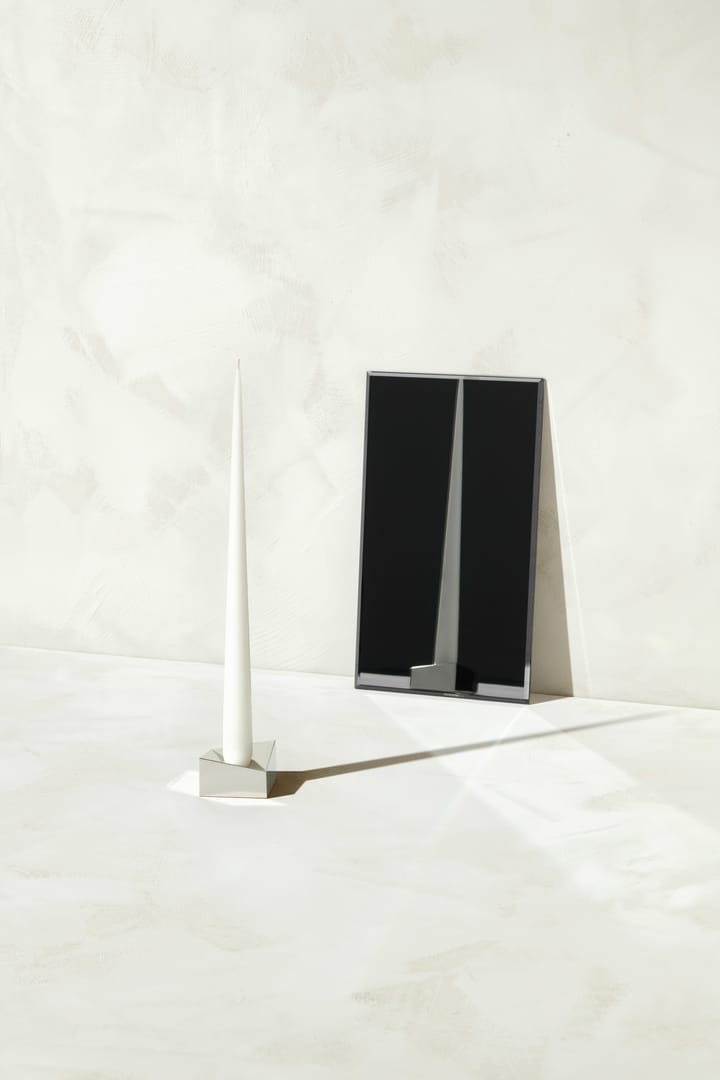 Candelabro STOFF Nagel reflect large 3,2 cm, cromo STOFF