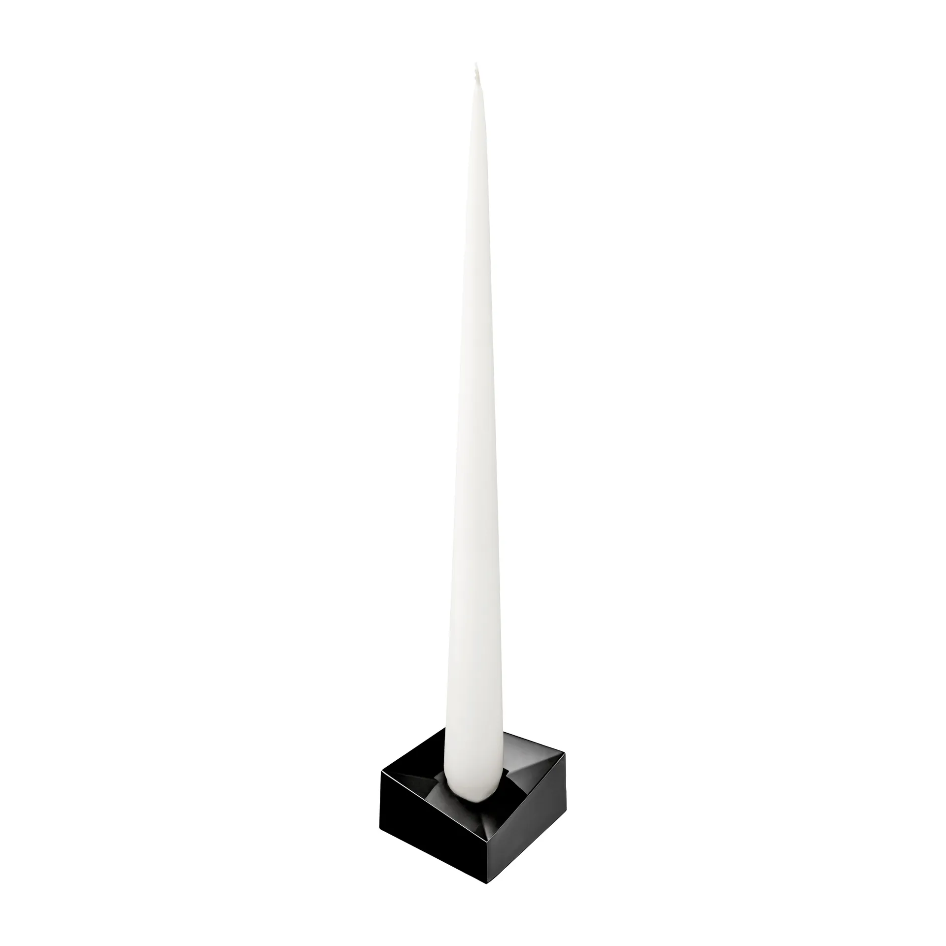 Candelabro STOFF Nagel reflect large 3,2 cm, negro cromo STOFF