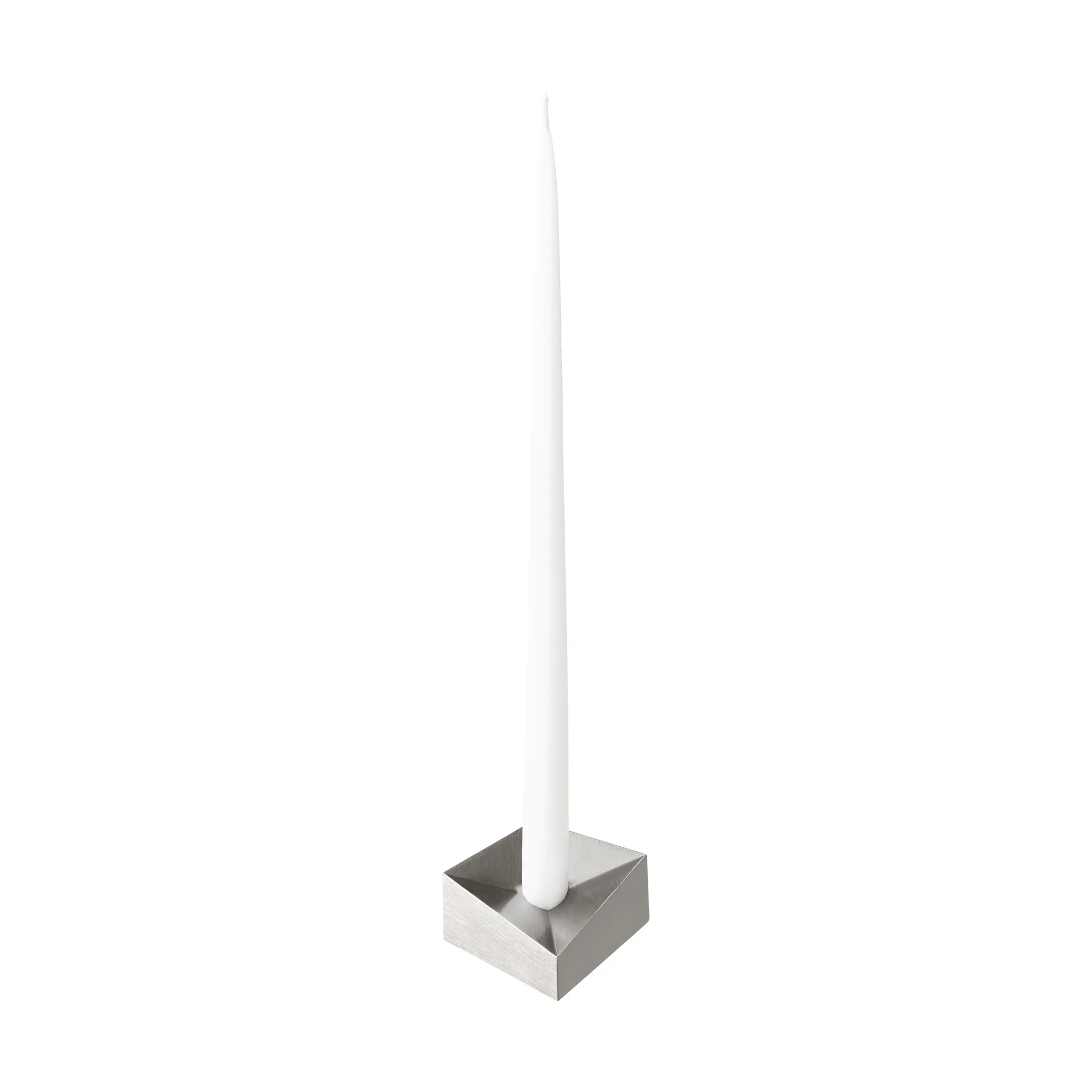 Candelabro STOFF Nagel reflect small 2,7 cm, Cromo cepillado STOFF