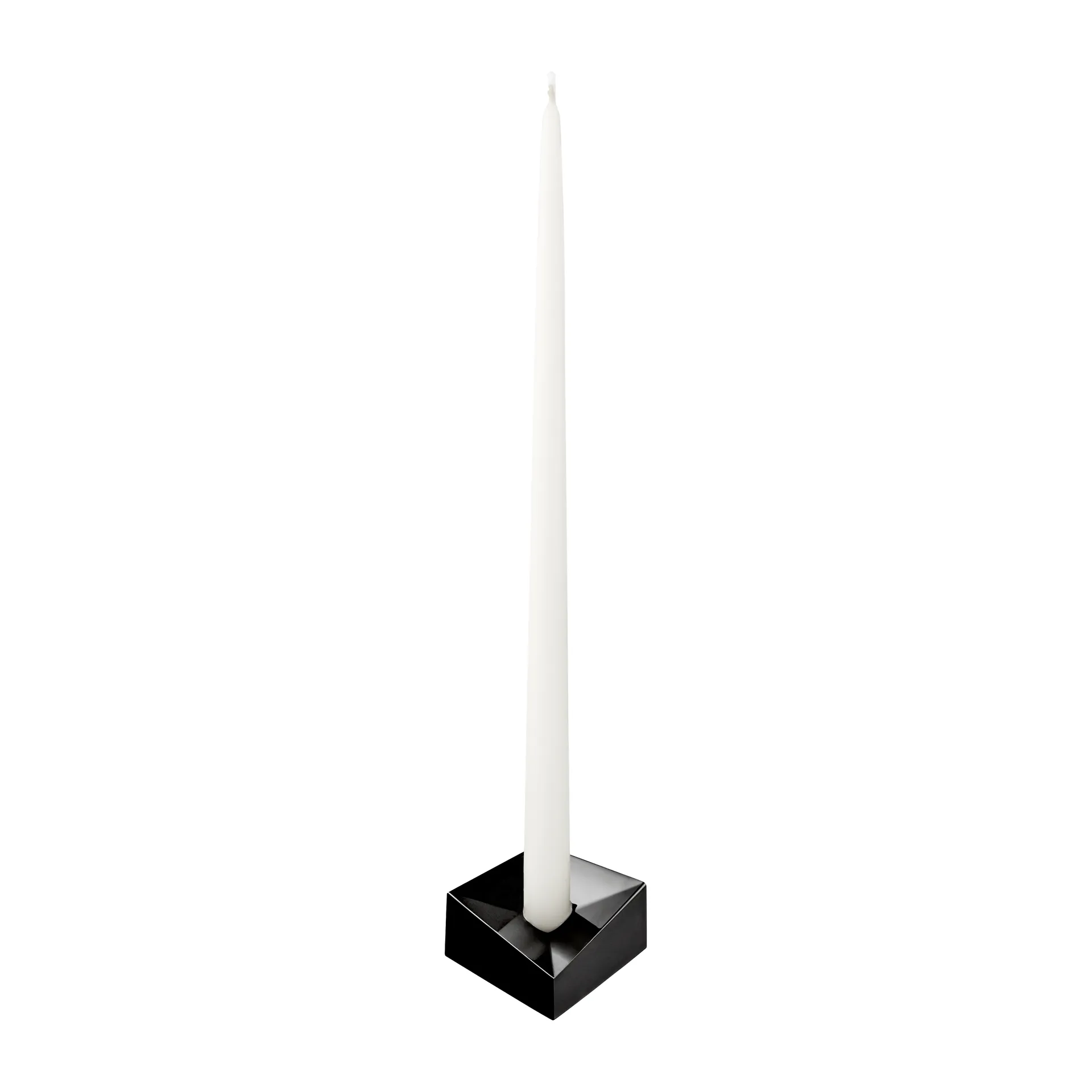 Candelabro STOFF Nagel reflect small 2,7 cm, negro cromo STOFF