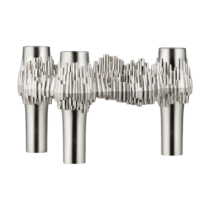Candelabro STOFF Quist - Cromo cepillado - STOFF