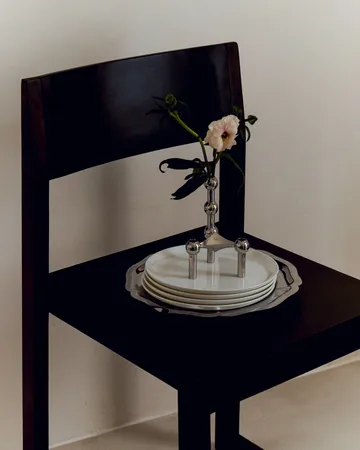 Jarrón STOFF Nagel - cromo - STOFF