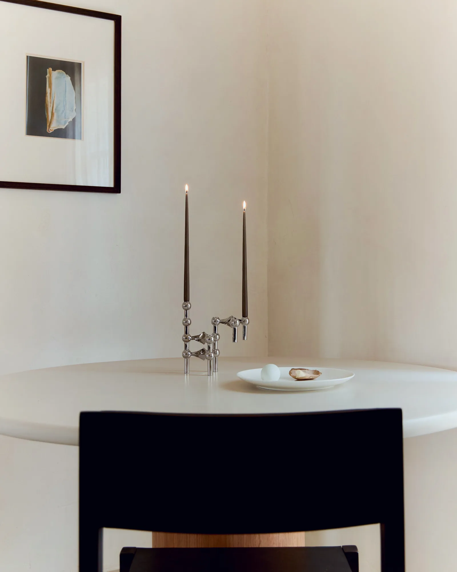 Jarrón STOFF Nagel, cromo STOFF