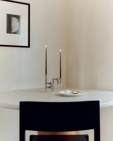 Jarrón STOFF Nagel - cromo - STOFF