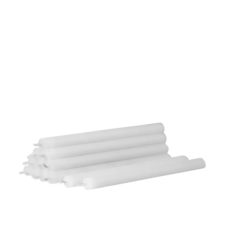 12 velas Nagel - blanco - STOFF Nagel