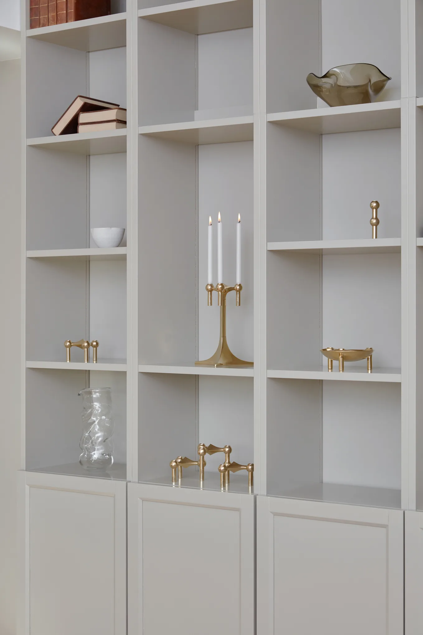 12 velas Nagel, blanco STOFF Nagel