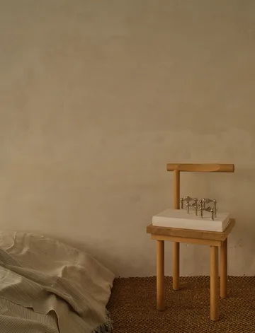 3 Candelabros STOFF Nagel - cromo - STOFF Nagel