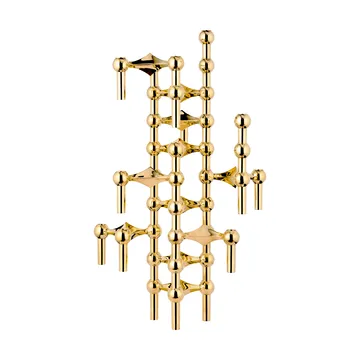3 Candelabros STOFF Nagel - latón - STOFF Nagel