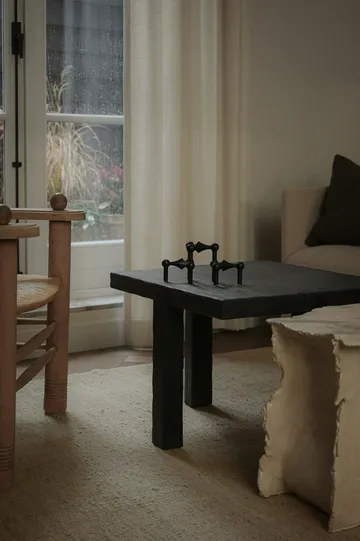 3 Candelabros STOFF Nagel - negro - STOFF Nagel