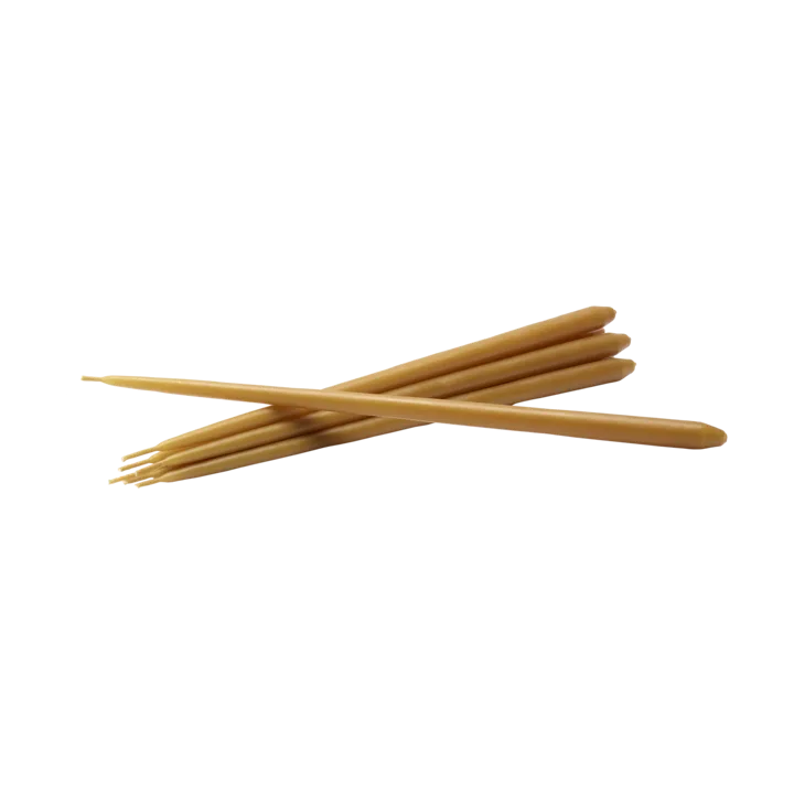 6 Velas cónicas STOFF Nagel de ester & erik - Amber - STOFF Nagel