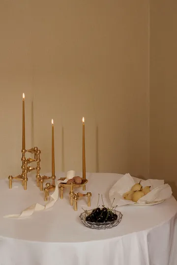 6 Velas cónicas STOFF Nagel de ester & erik - Amber - STOFF Nagel