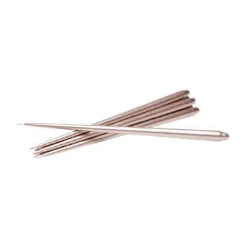 6 Velas cónicas STOFF Nagel de ester & erik - Champagne - STOFF Nagel