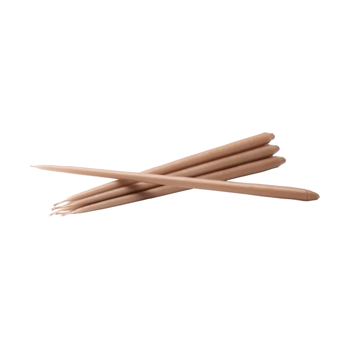 6 Velas cónicas STOFF Nagel de ester & erik - Dusty rose - STOFF Nagel