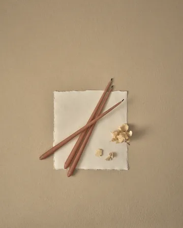 6 Velas cónicas STOFF Nagel de ester & erik - Dusty rose - STOFF Nagel