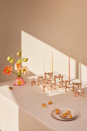 6 Velas cónicas STOFF Nagel de ester & erik - Dusty rose - STOFF Nagel