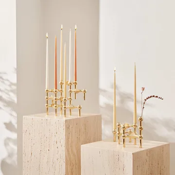 6 Velas cónicas STOFF Nagel de ester & erik - Ginger - STOFF Nagel