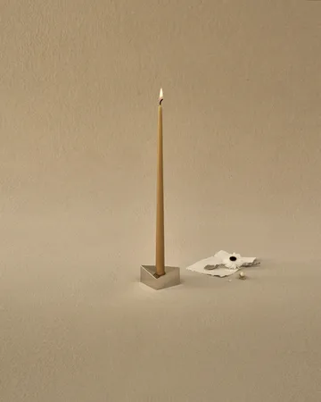 6 Velas cónicas STOFF Nagel de ester & erik - Mustard - STOFF Nagel